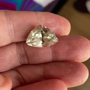 16.15CT Natural Yellow Kunzite Gemstone